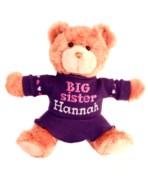 BIG SISTER Teddy Bear - Purple